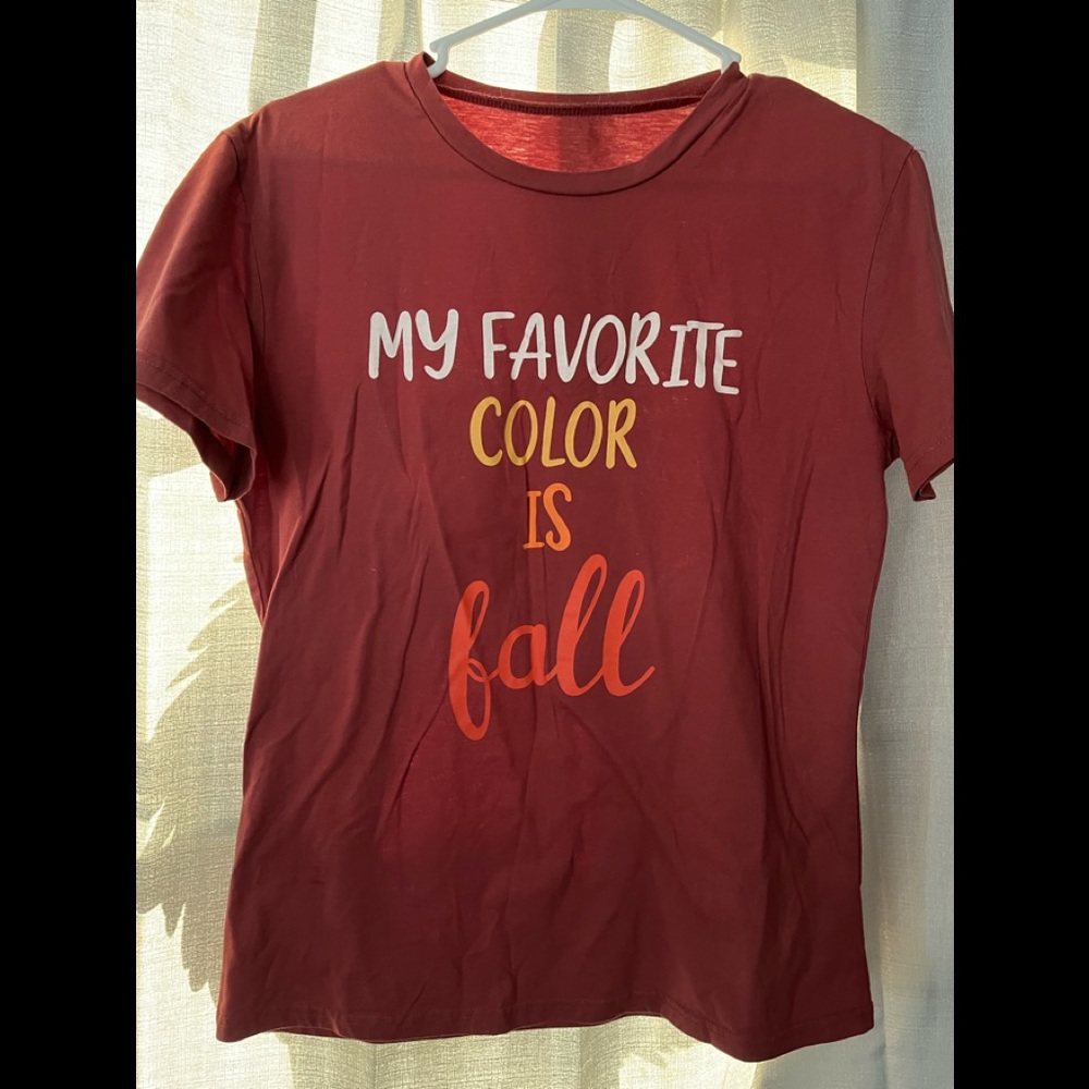 Womens fall shirt size medium